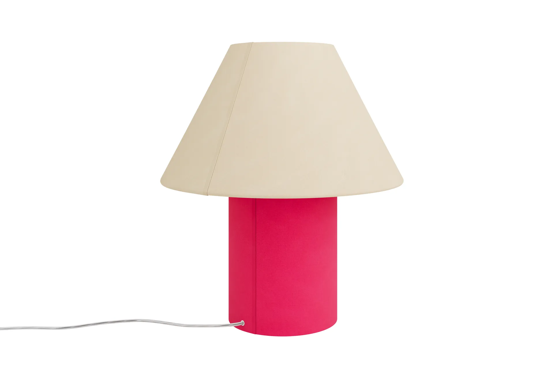 Toto bordlampe Medium 47 cm, Beige-magenta Hem
