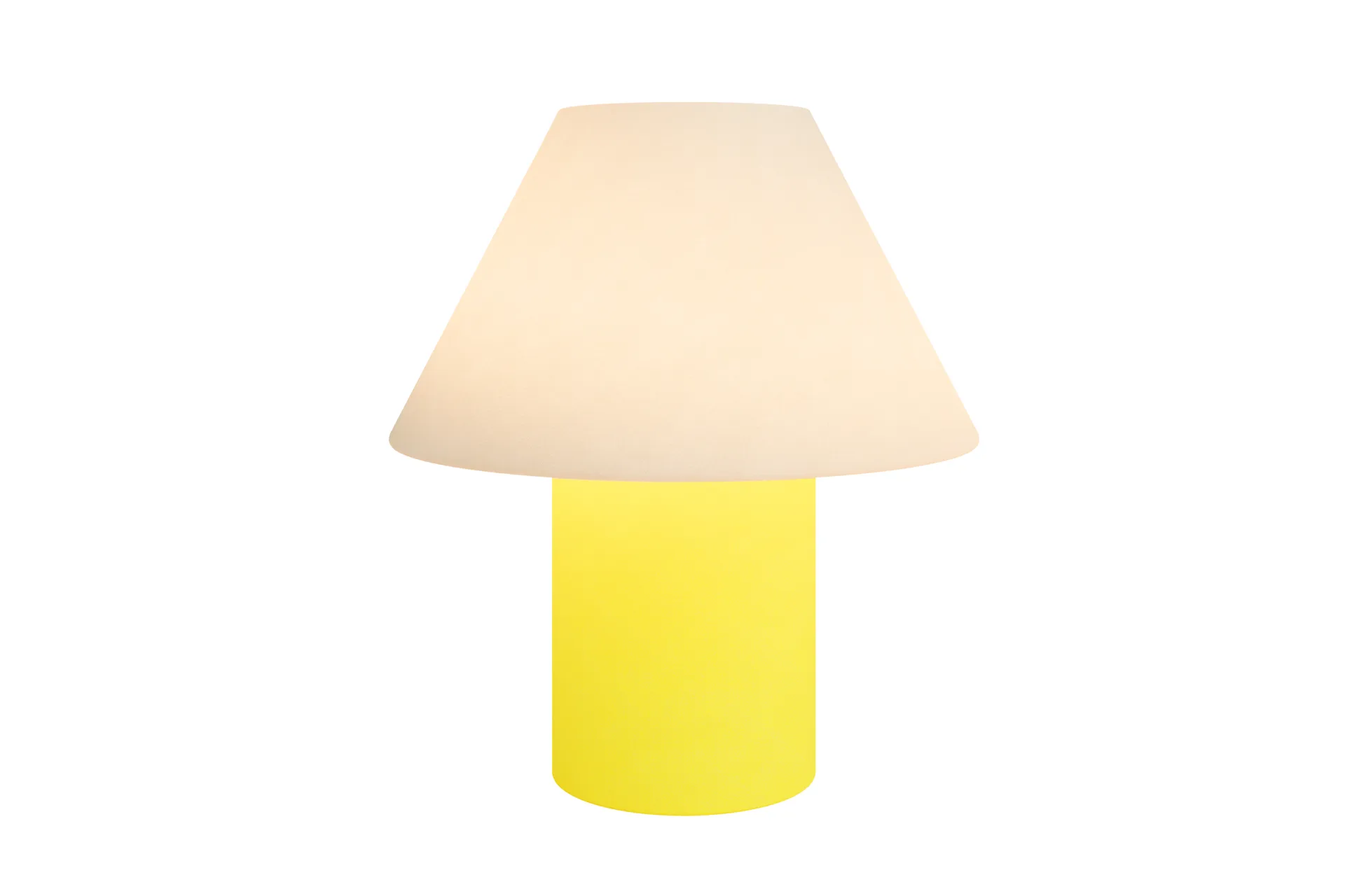 Toto bordlampe Medium 47 cm, Beige-wax yellow Hem
