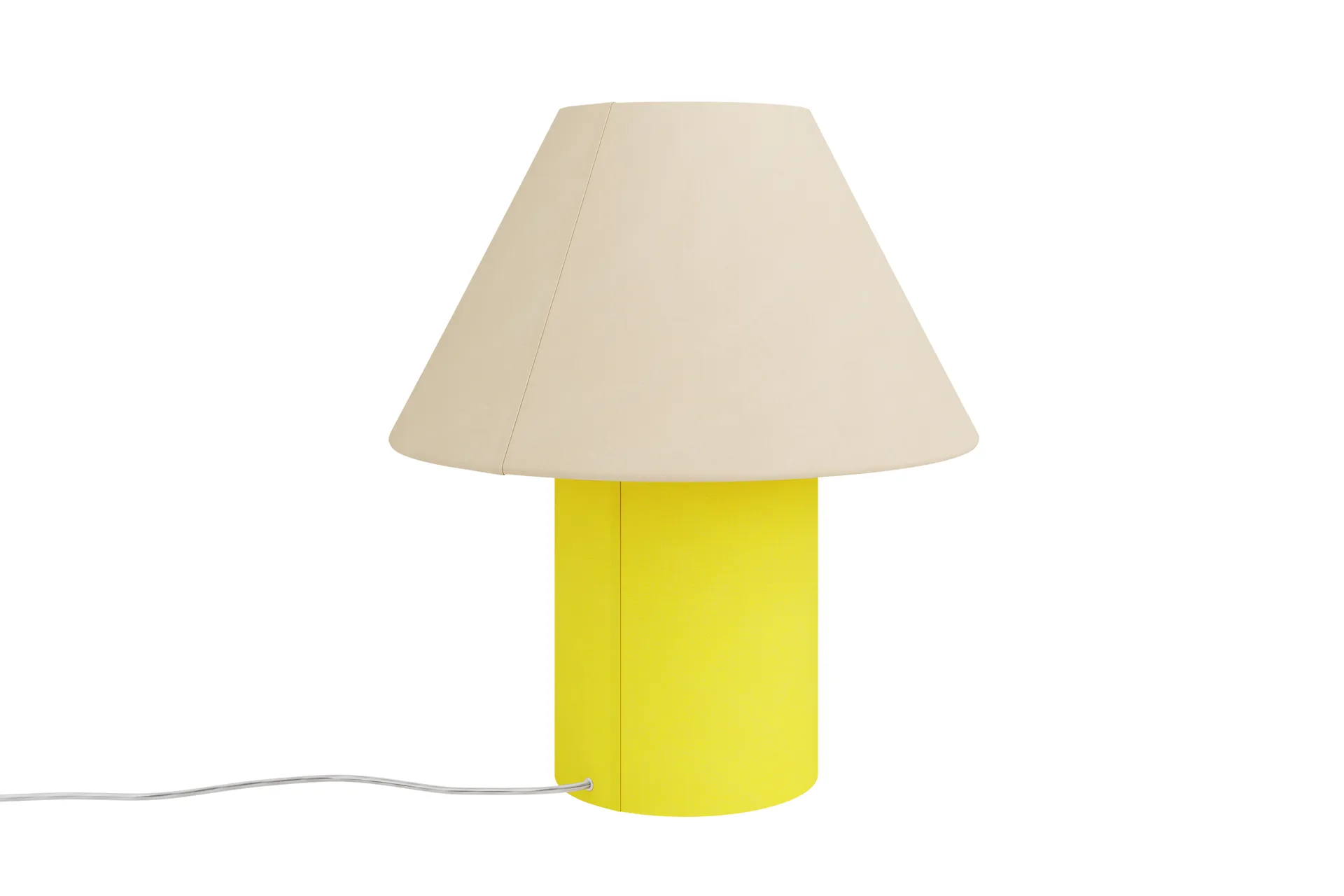 Toto bordlampe Medium 47 cm, Beige-wax yellow Hem