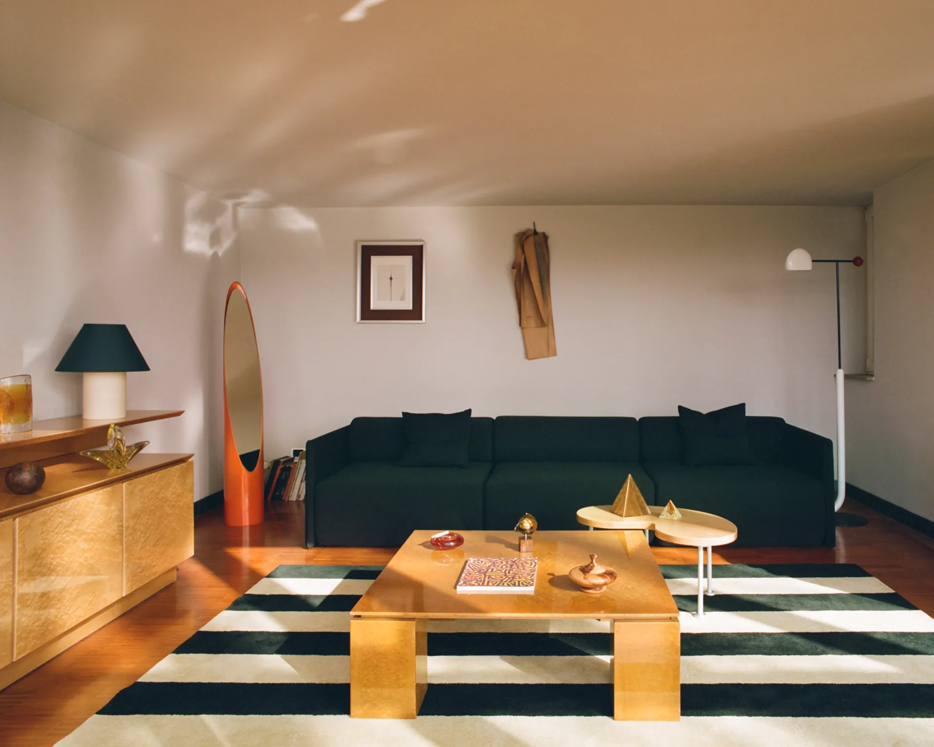 Toto bordlampe Medium 47 cm, Wax yellow-beige Hem