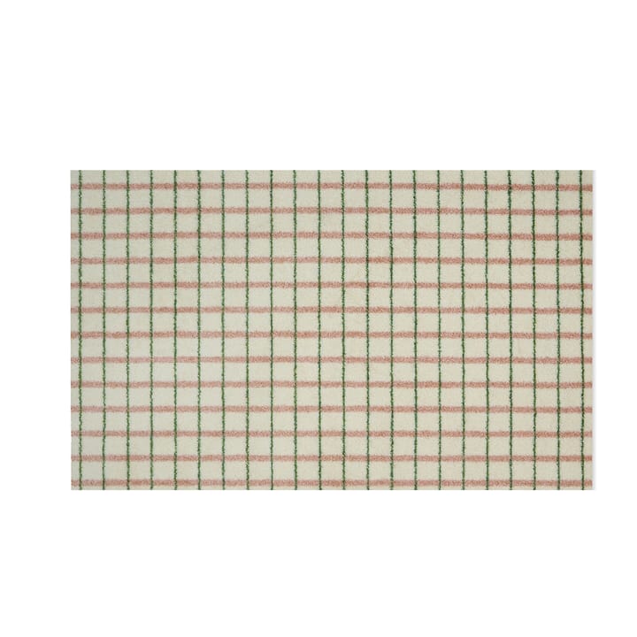 Grid dørmatte - Lime Candycane, 85x115 cm - Heymat