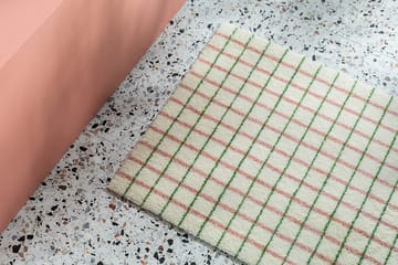Grid dørmatte - Lime Candycane, 85x115 cm - Heymat