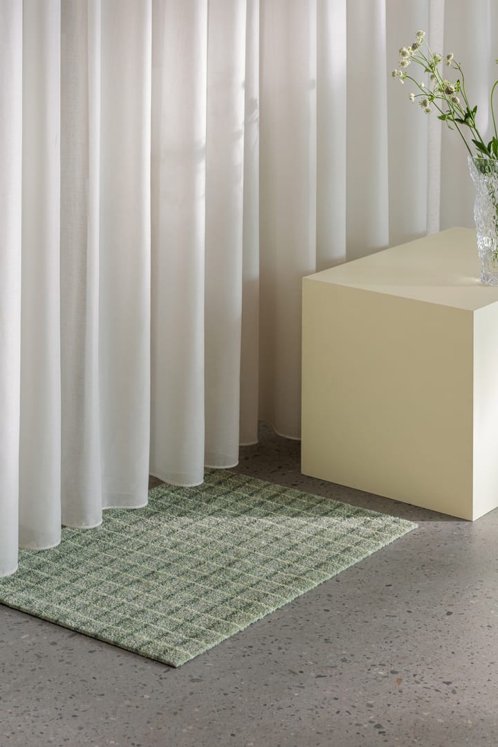 Grid dørmatte, Matcha Lemon, 60x85 cm Heymat