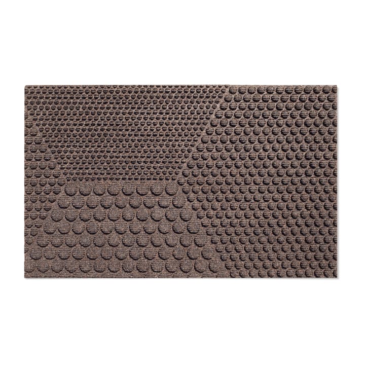 Hex dørmatte 55x90 cm - Jord - Heymat