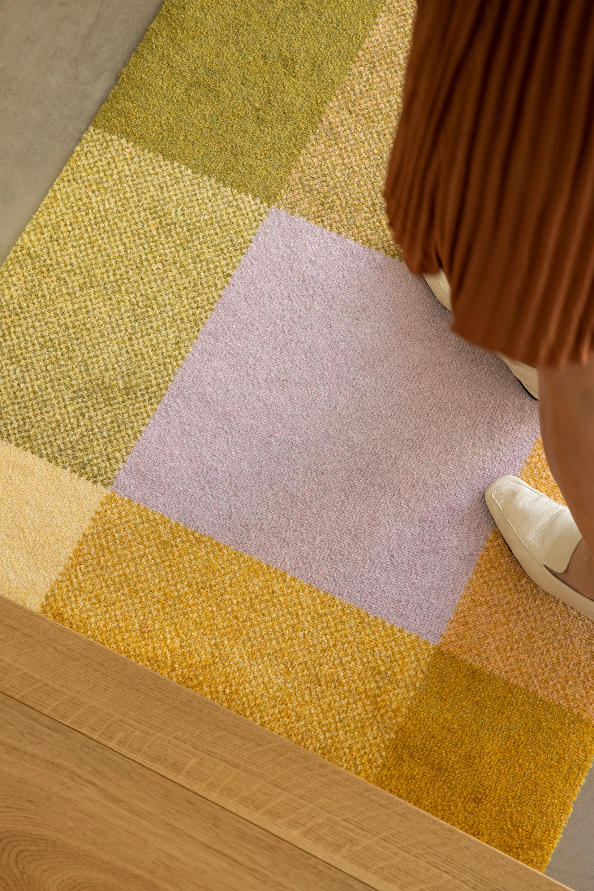 Mix Teklan dørmatte, mix, 85x115 cm Heymat