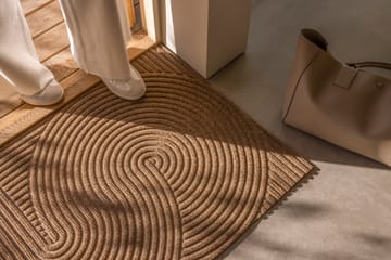 Sand dørmatte - beige, 85x130 cm - Heymat