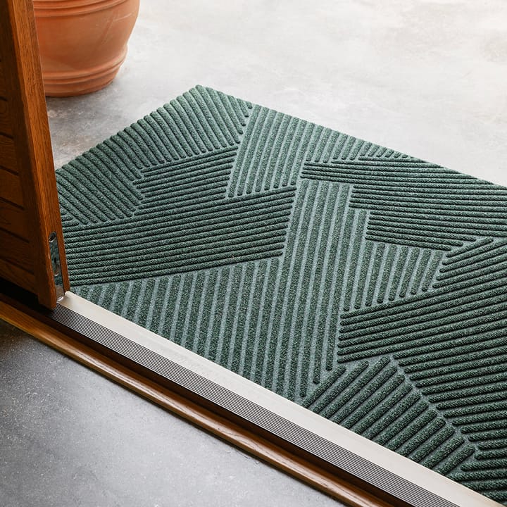 Strå dørmatte, Green, 60x90 cm Heymat