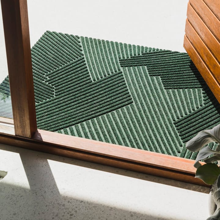 Strå dørmatte, Green, 85x130 cm Heymat