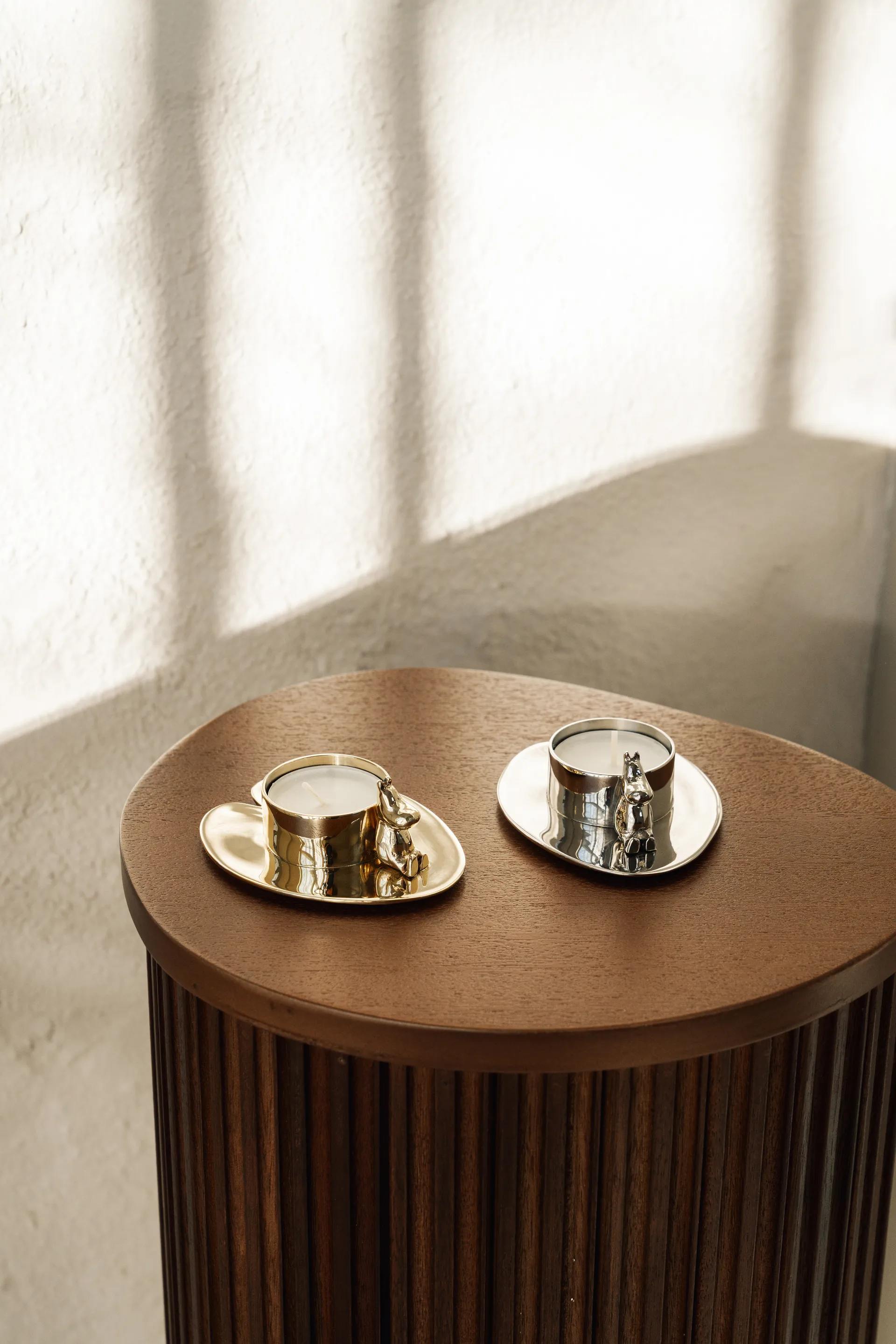 Hilke X Mumin No.3 lysestake, Messing Hilke Collection