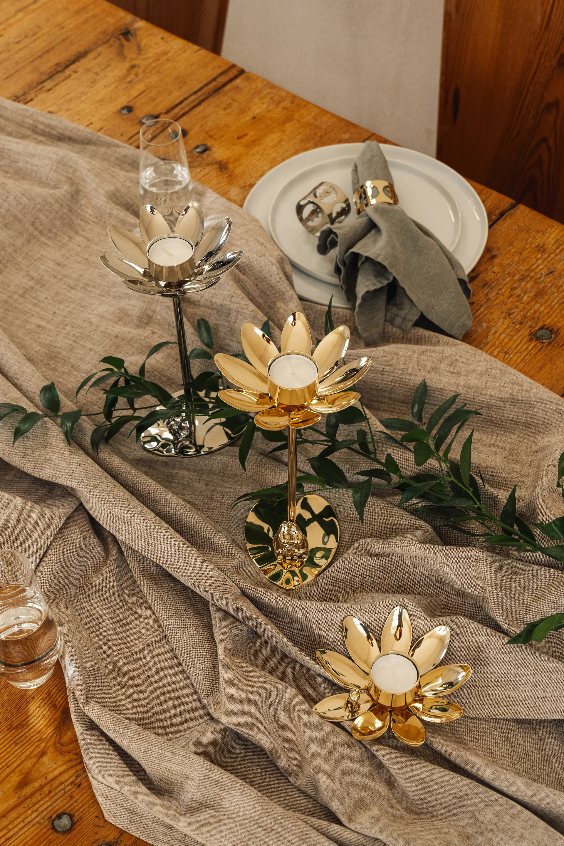 Hilke X Mumin & Snorkfrøken, Forkrommet messing Hilke Collection