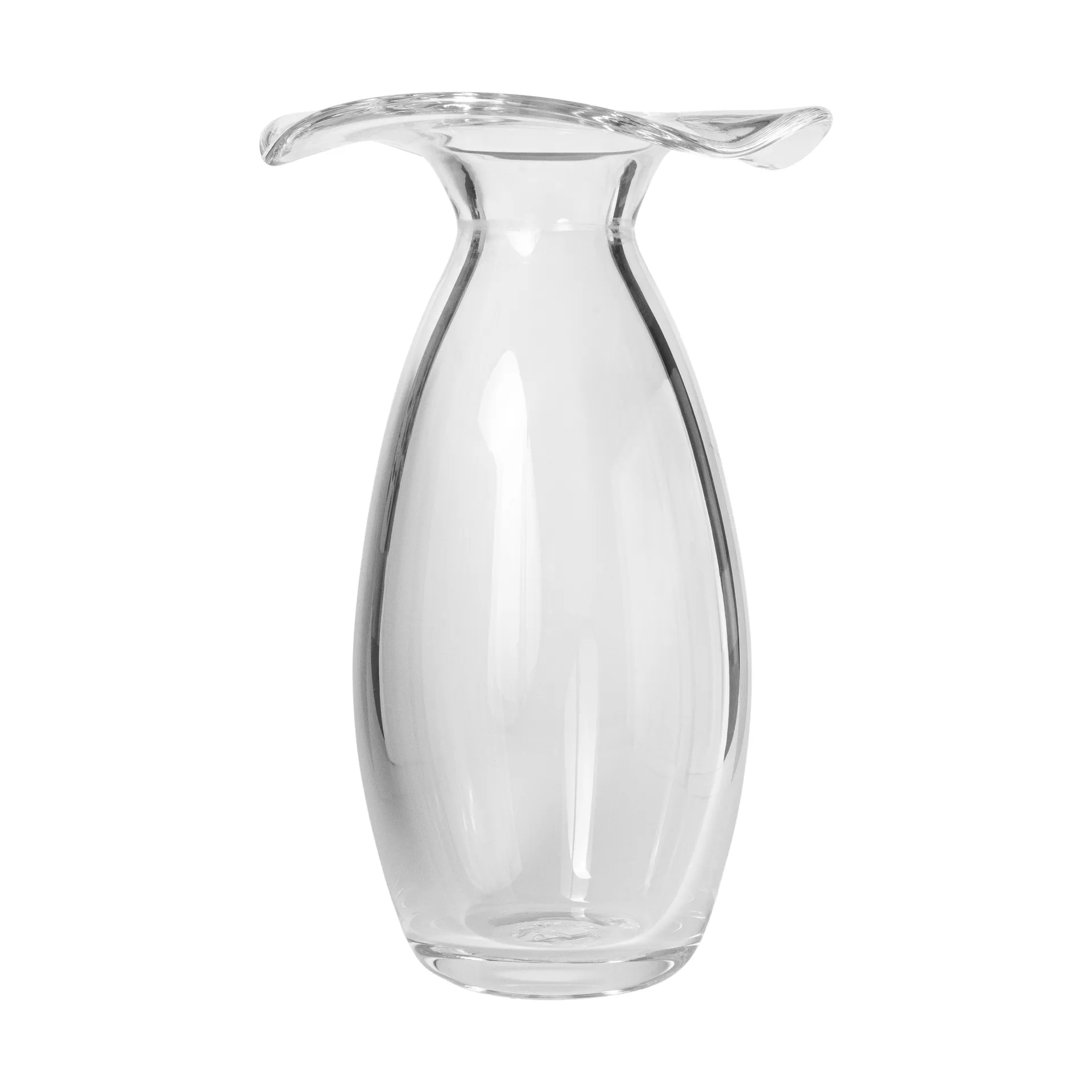 Hilke X Skruf Loto vase, Klar Hilke Collection