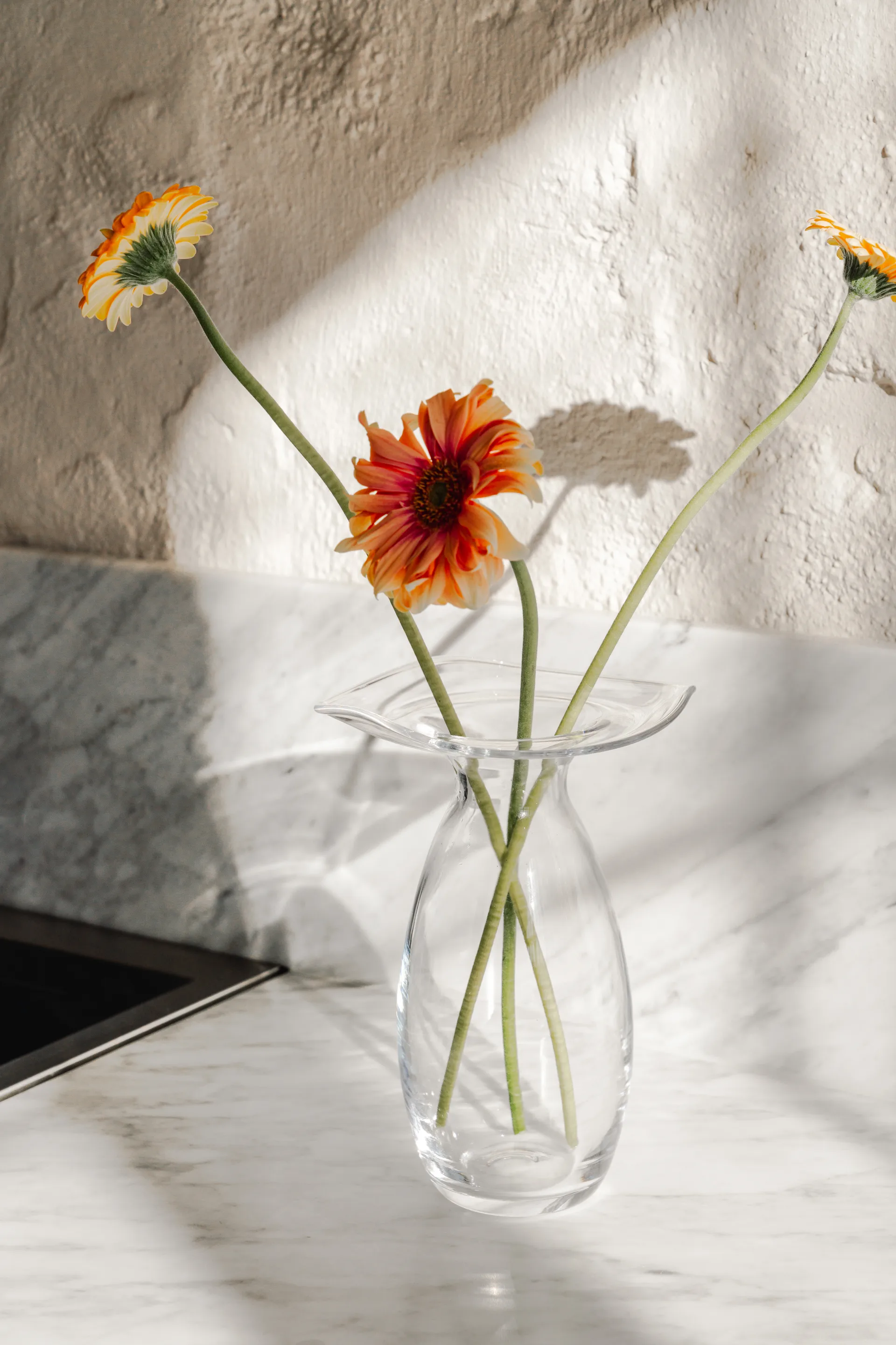 Hilke X Skruf Loto vase, Klar Hilke Collection