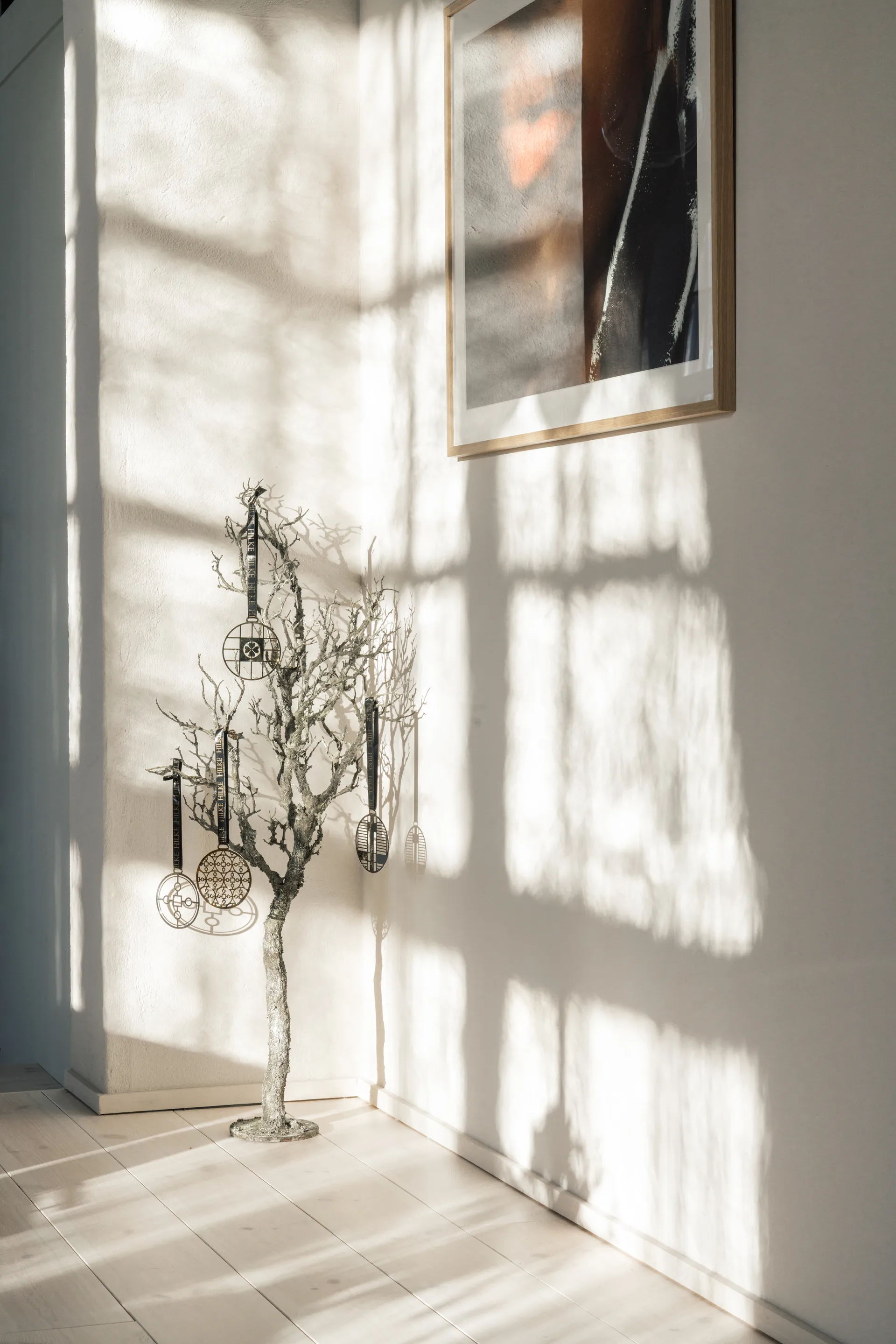 Piano tresmykke, Forniklet messing Hilke Collection