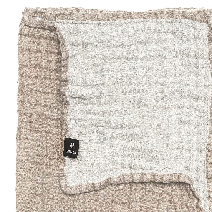 Hannelin sengeteppe beige-hvitt, 260x260 cm Himla