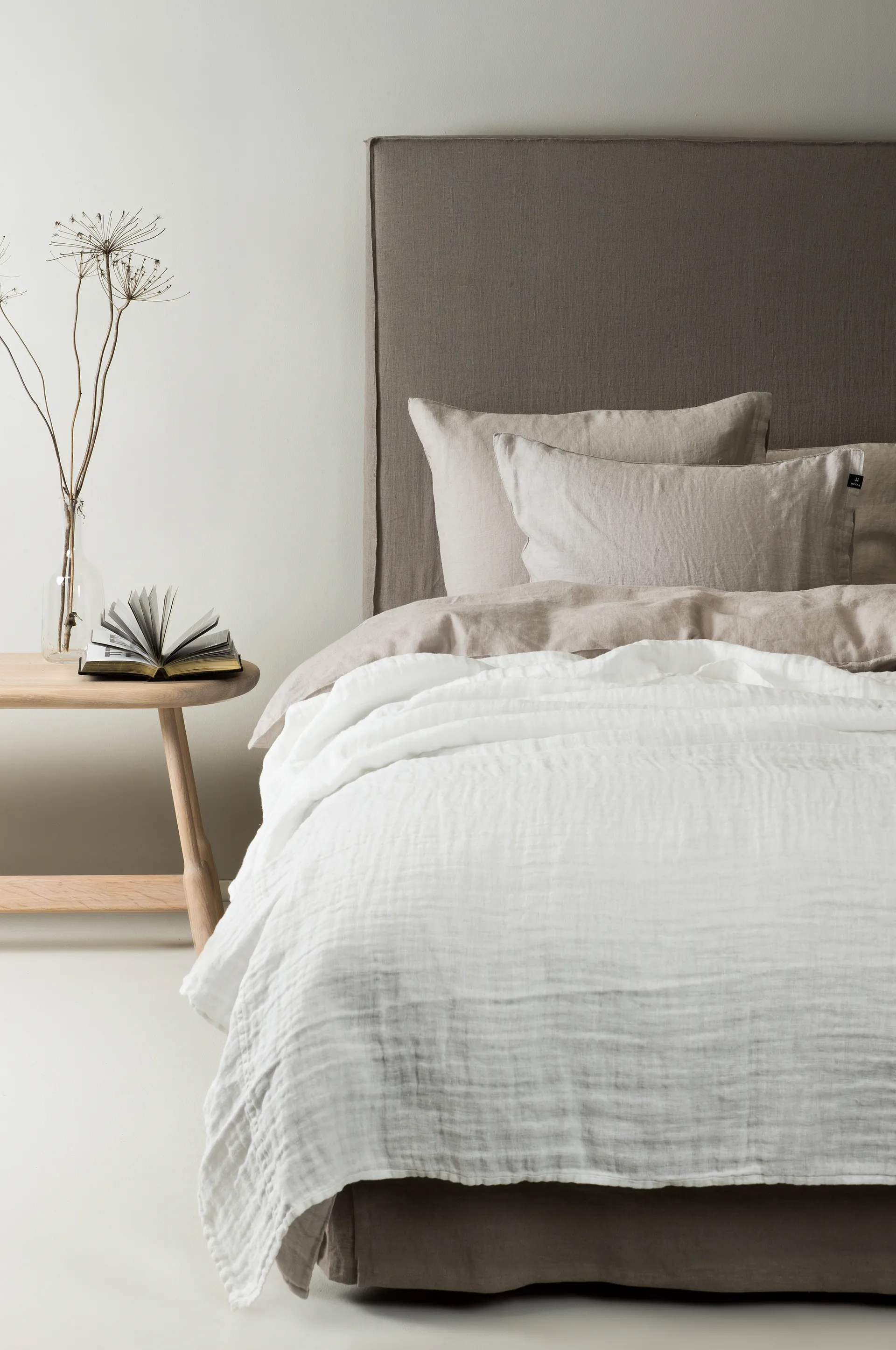 Hannelin sengeteppe hvitt, 160x260 cm Himla