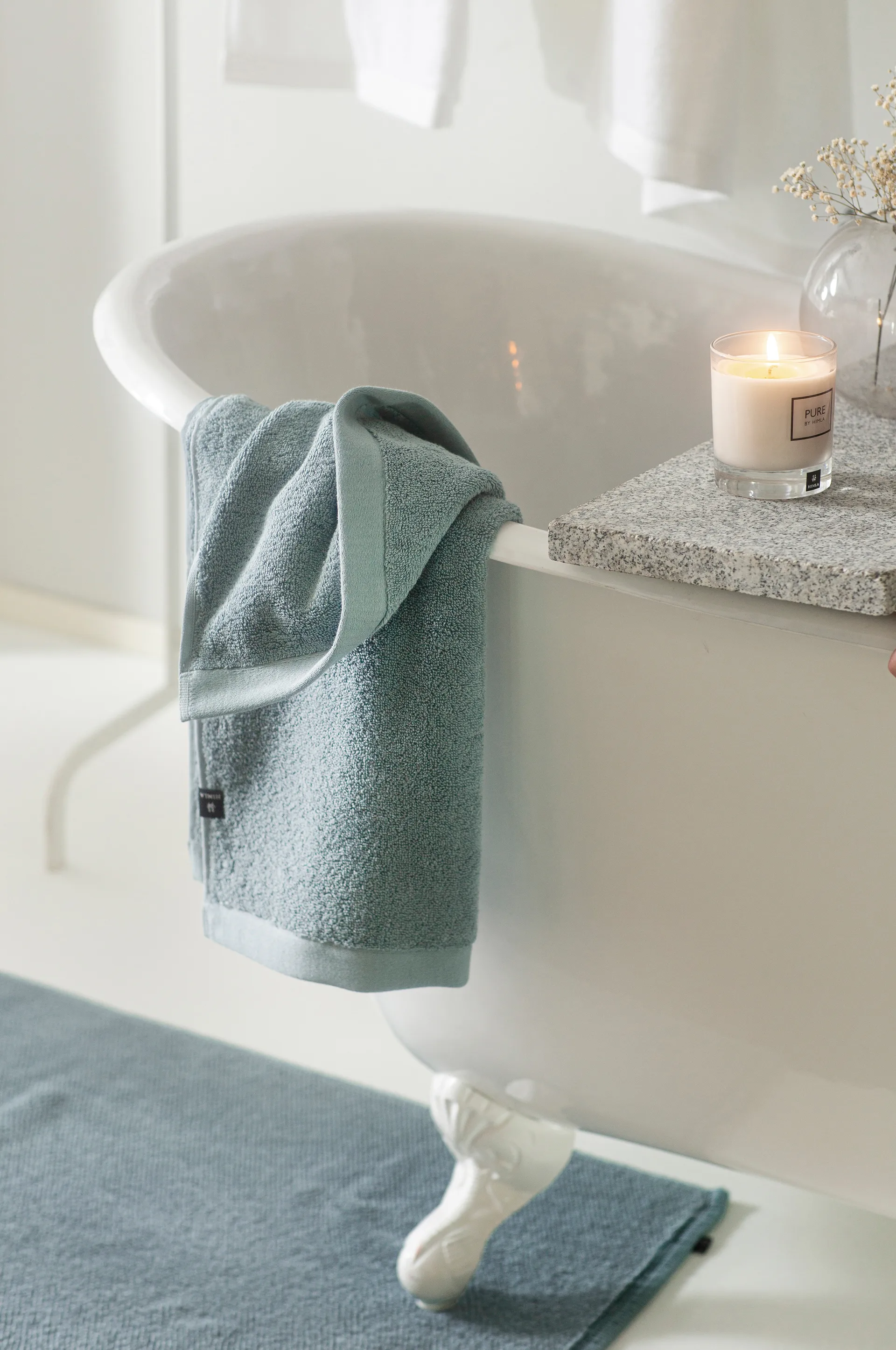 Maxime økologisk håndkle poetry, 100 x 150 cm Himla