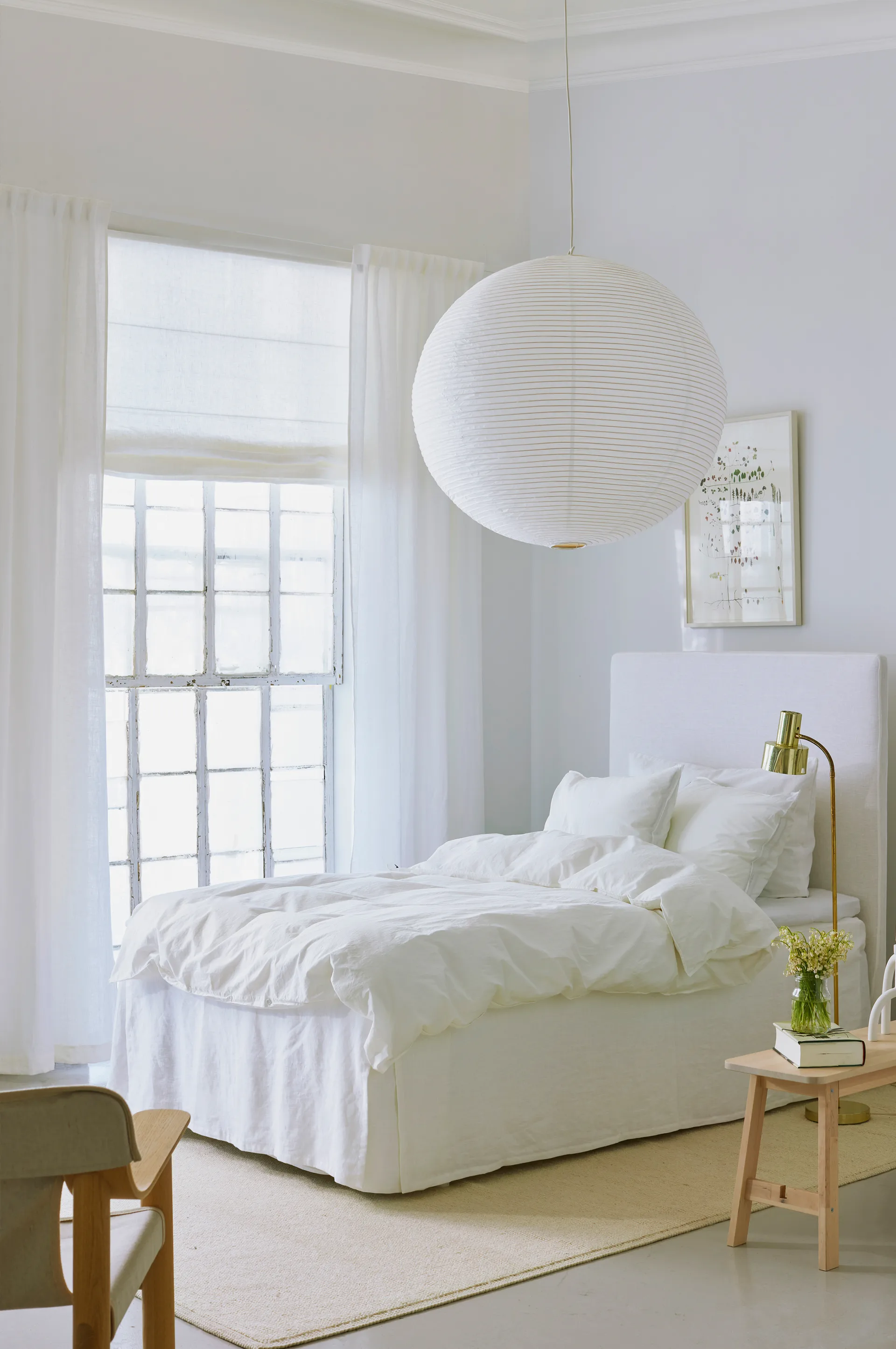 Miramar liftgardin 160 x 180 cm, White Himla