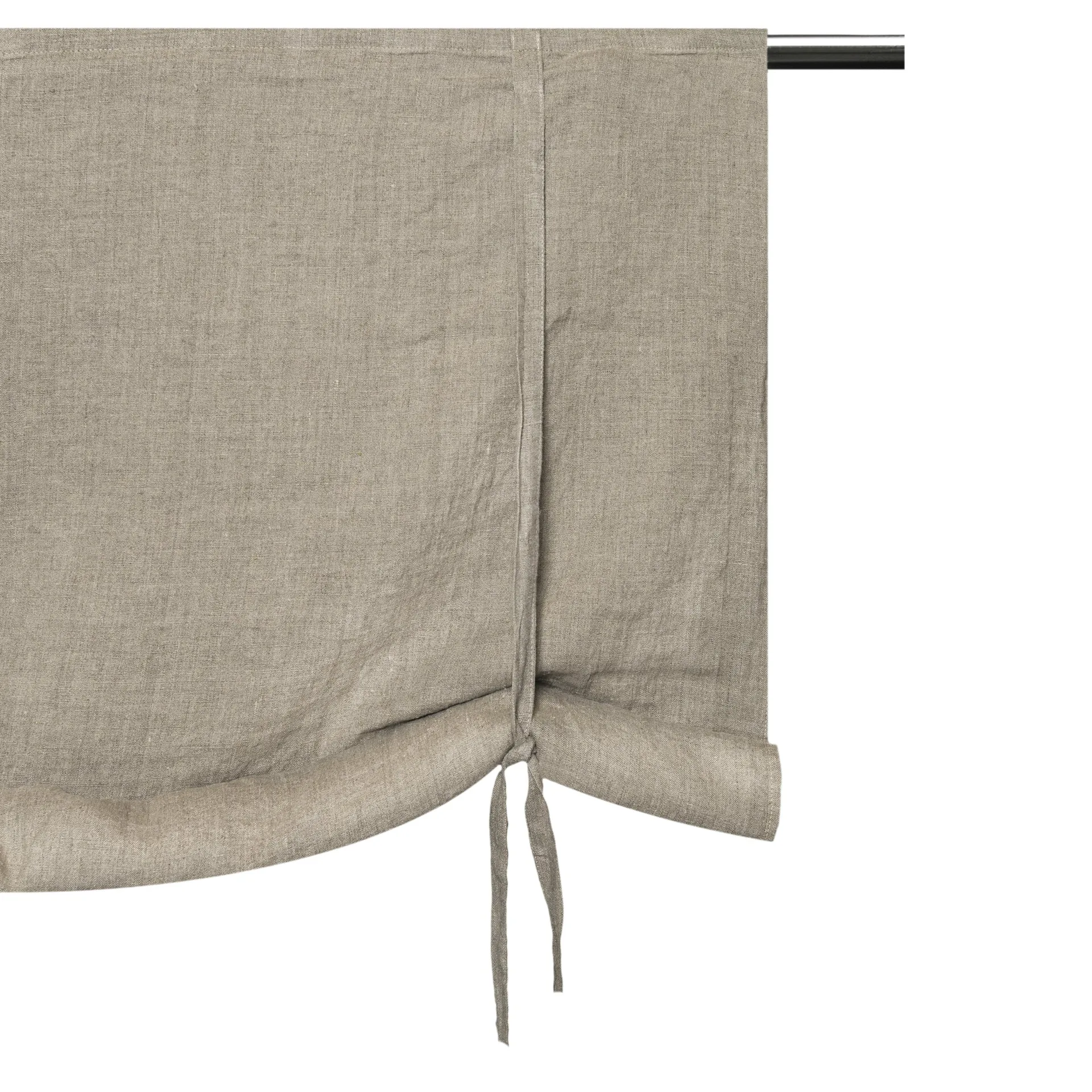 Sunshine 1700-tallsgardin med kanal naturell, 130x120 cm Himla