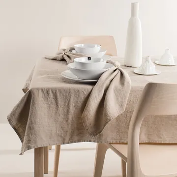 Sunshine bordduk naturell - 140x330 cm - Himla