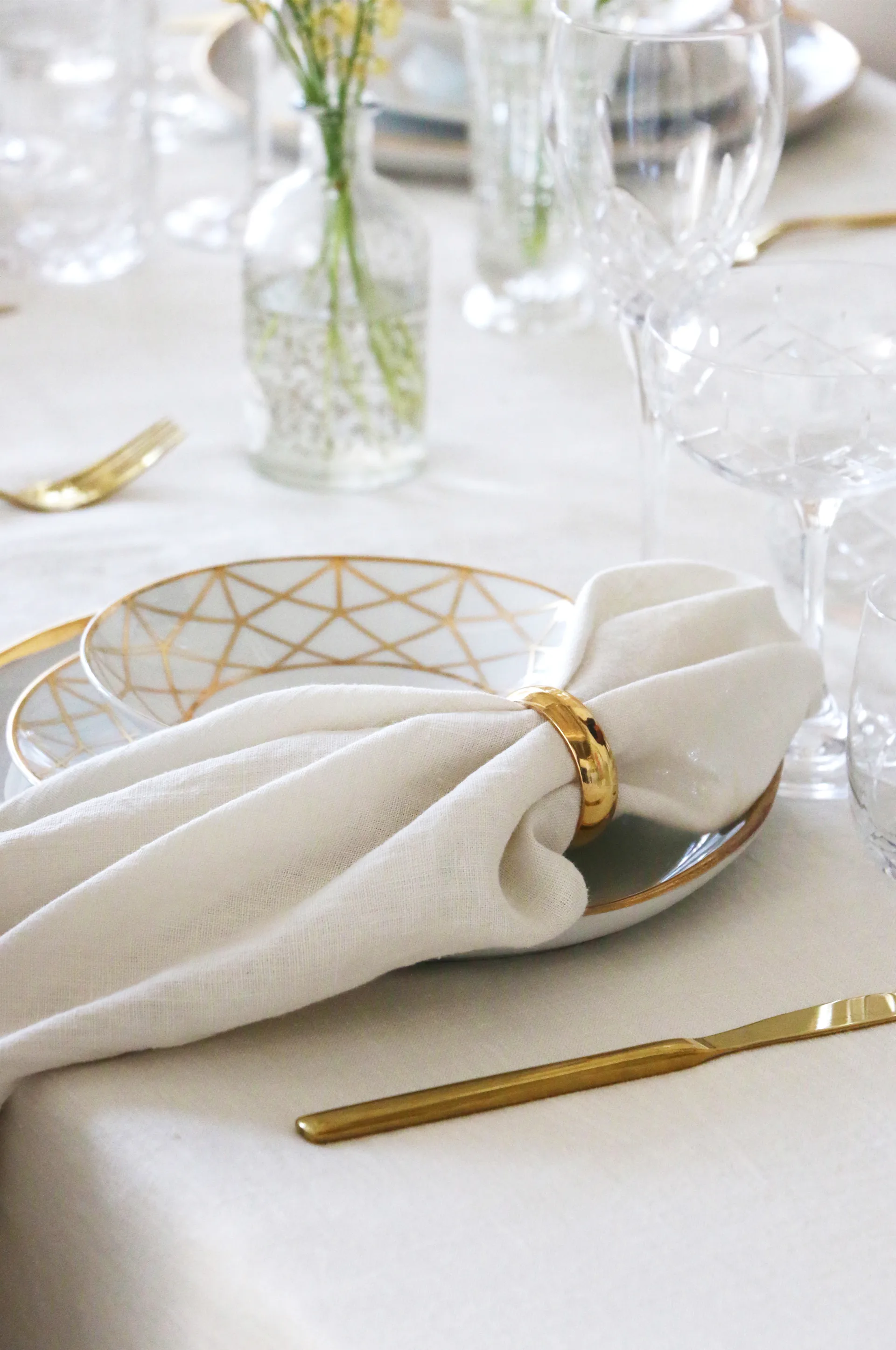 Sunshine serviett 4-pakning, Fog (beige) Himla