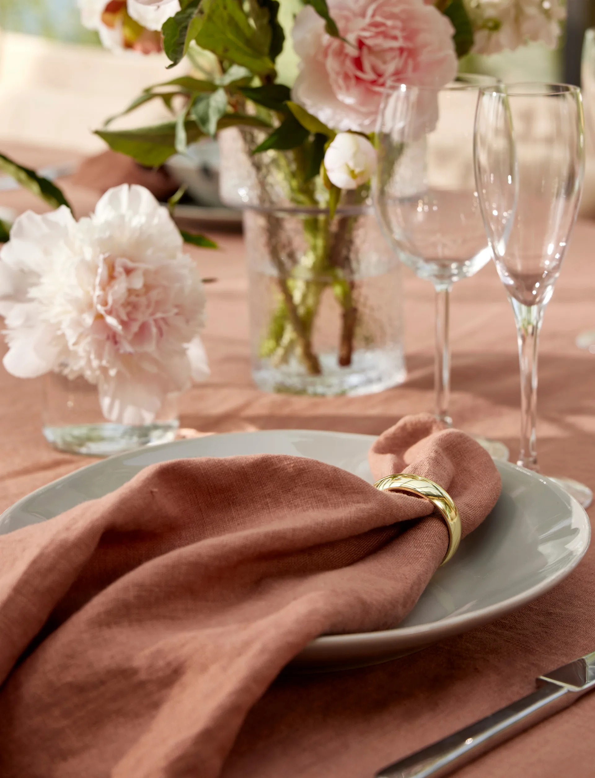 Sunshine serviett 4-pakning, Grounded, 45x45 cm Himla