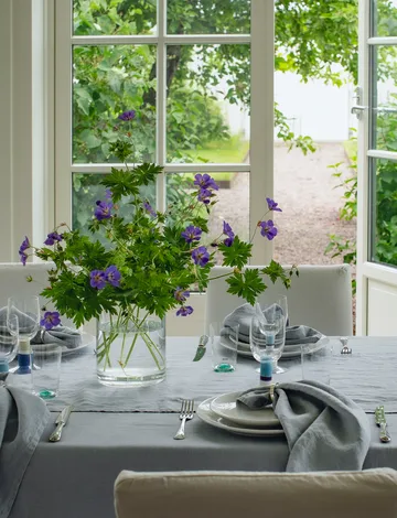 Sunshine serviett 4-pakning - Heavenly, 45x45 cm - Himla