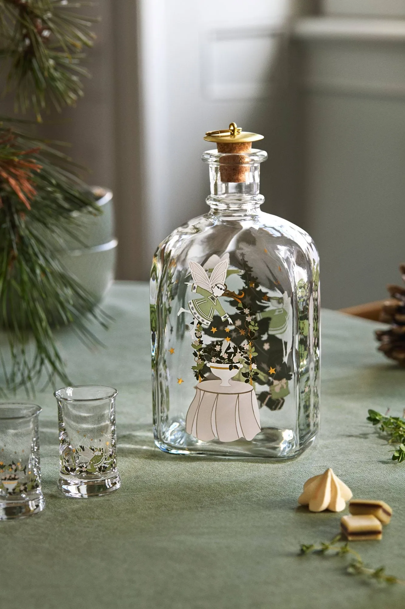 Holmegaard Christmas julesnapsflaske, 2026 Holmegaard