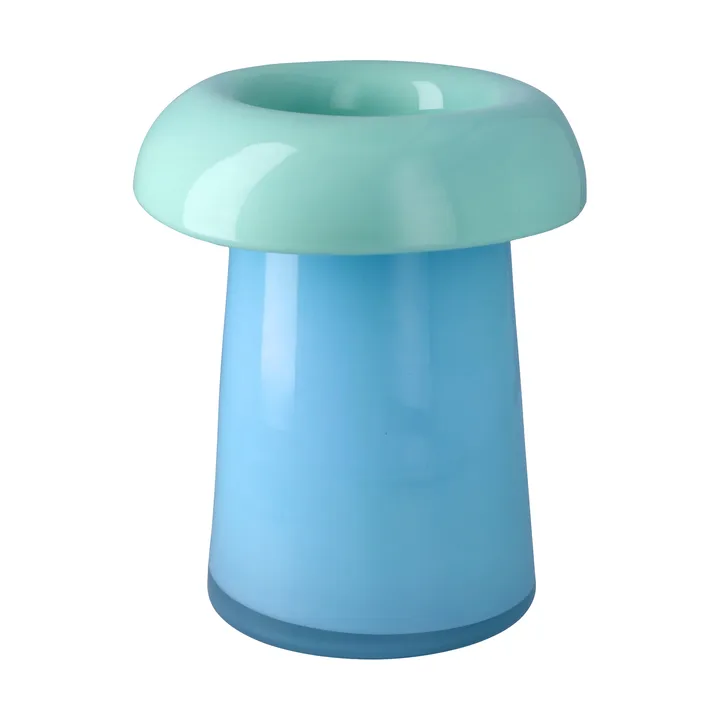 Soma vase - Lyseblå-aqua, 22,5 cm - Holmegaard