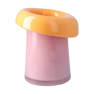 Soma vase - Pink-oransje, 16,5 cm - Holmegaard