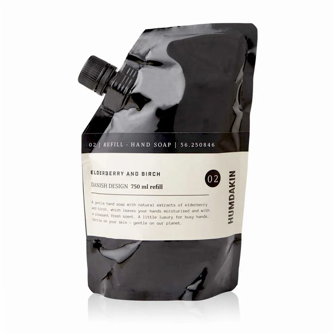 Humdakin håndsåpe refill 750 ml, Elderberry & birch Humdakin