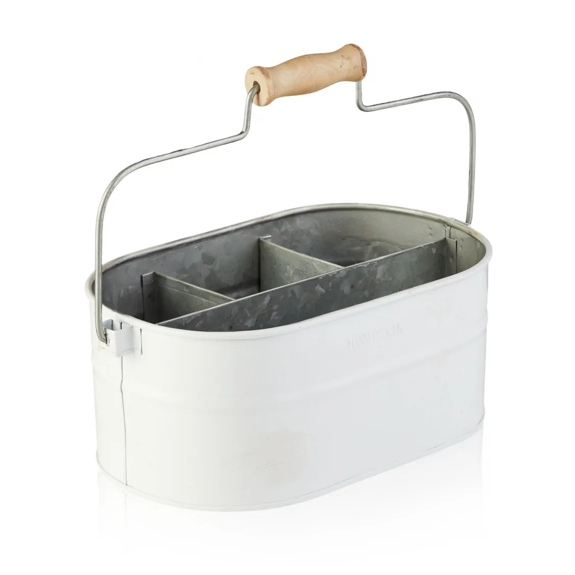 Humdakin System Bucket oppbevaringsboks 30 x 19 cm, White Humdakin