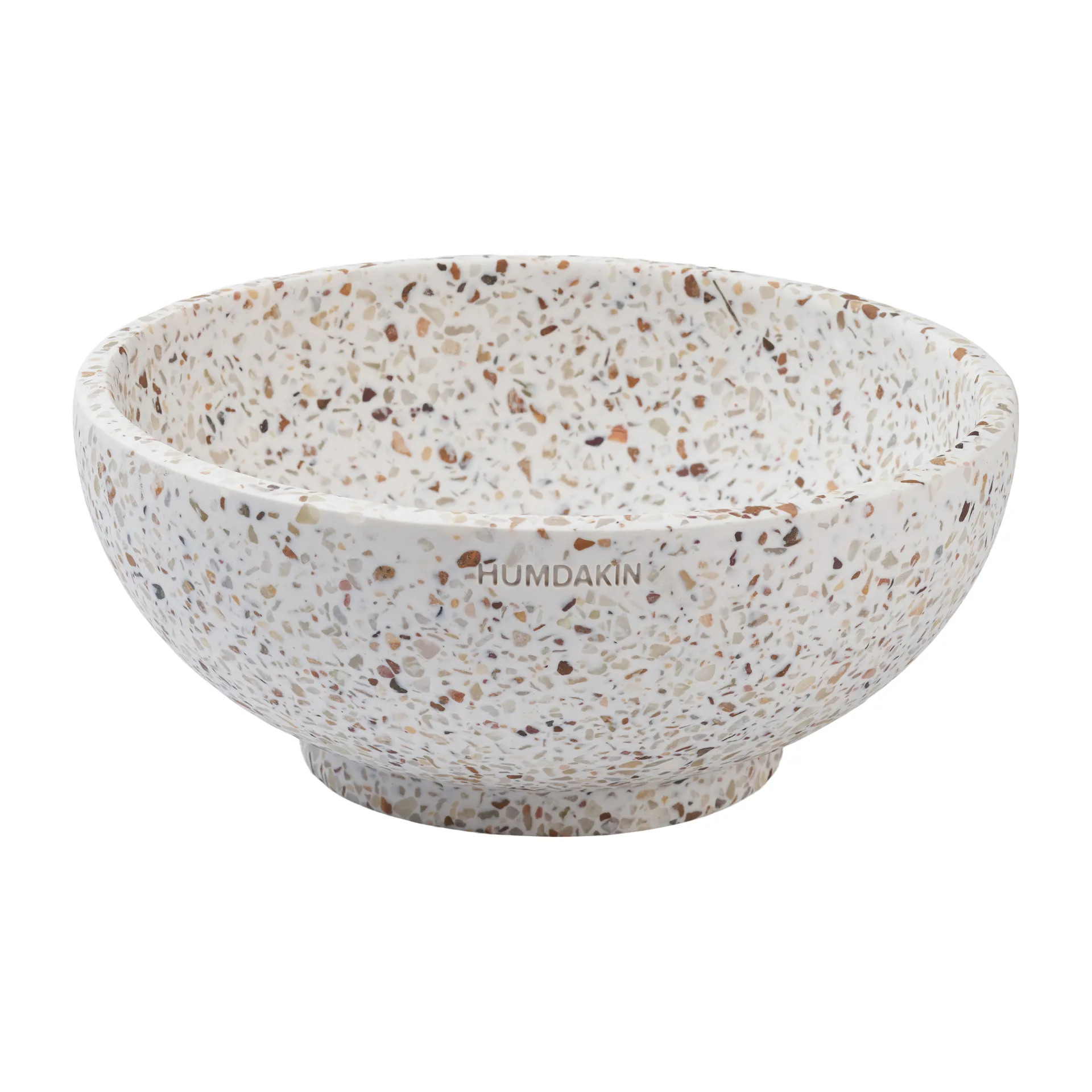 Humdakin Terrazzo skål Ø18 cm, Red/beige Humdakin