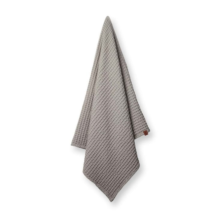 Humdakin Waffle badehåndkle 70 x 135 cm - Stone - Humdakin
