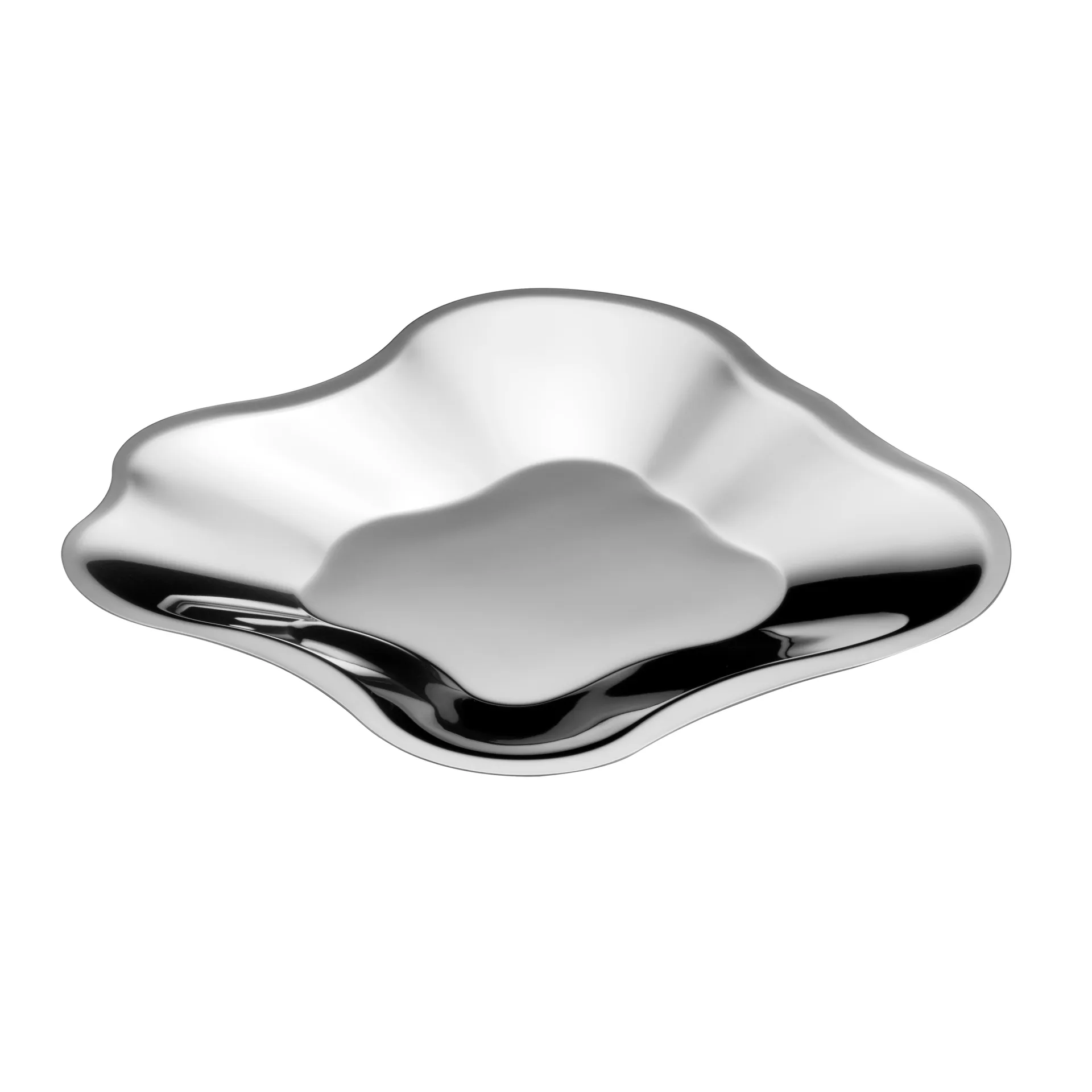 Alvar Aalto rustfritt fat, lite (358 mm) Iittala