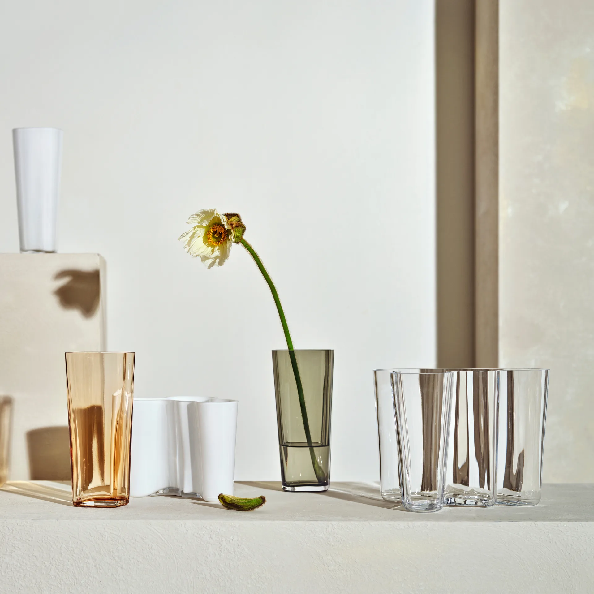 Alvar Aalto vase opal, 120 mm Iittala