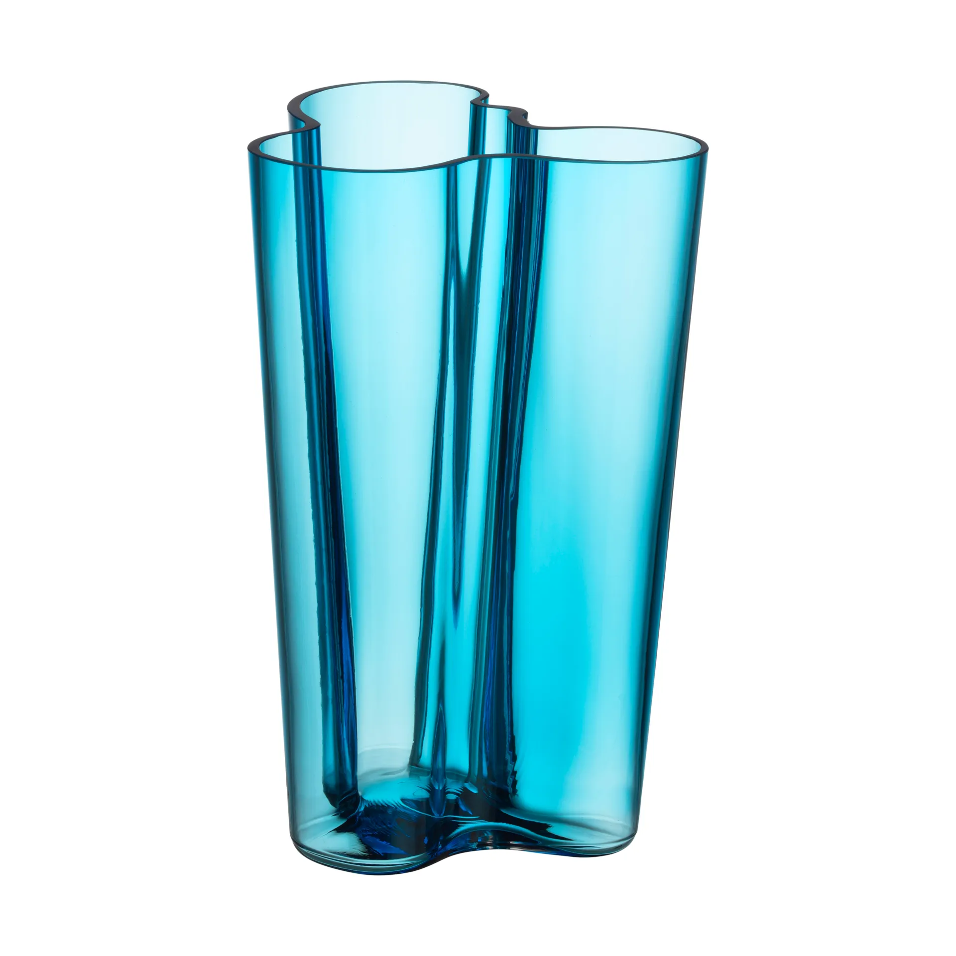 Alvar Aalto vase turkis, 251 mm Iittala