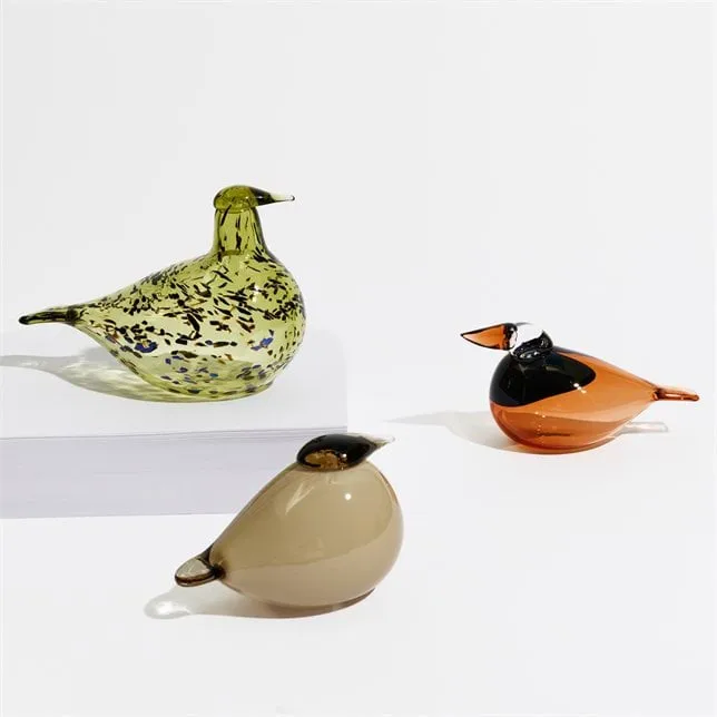 Birds by Toikka Dronningsisfugl, Pomerans, 15,5x7 cm Iittala