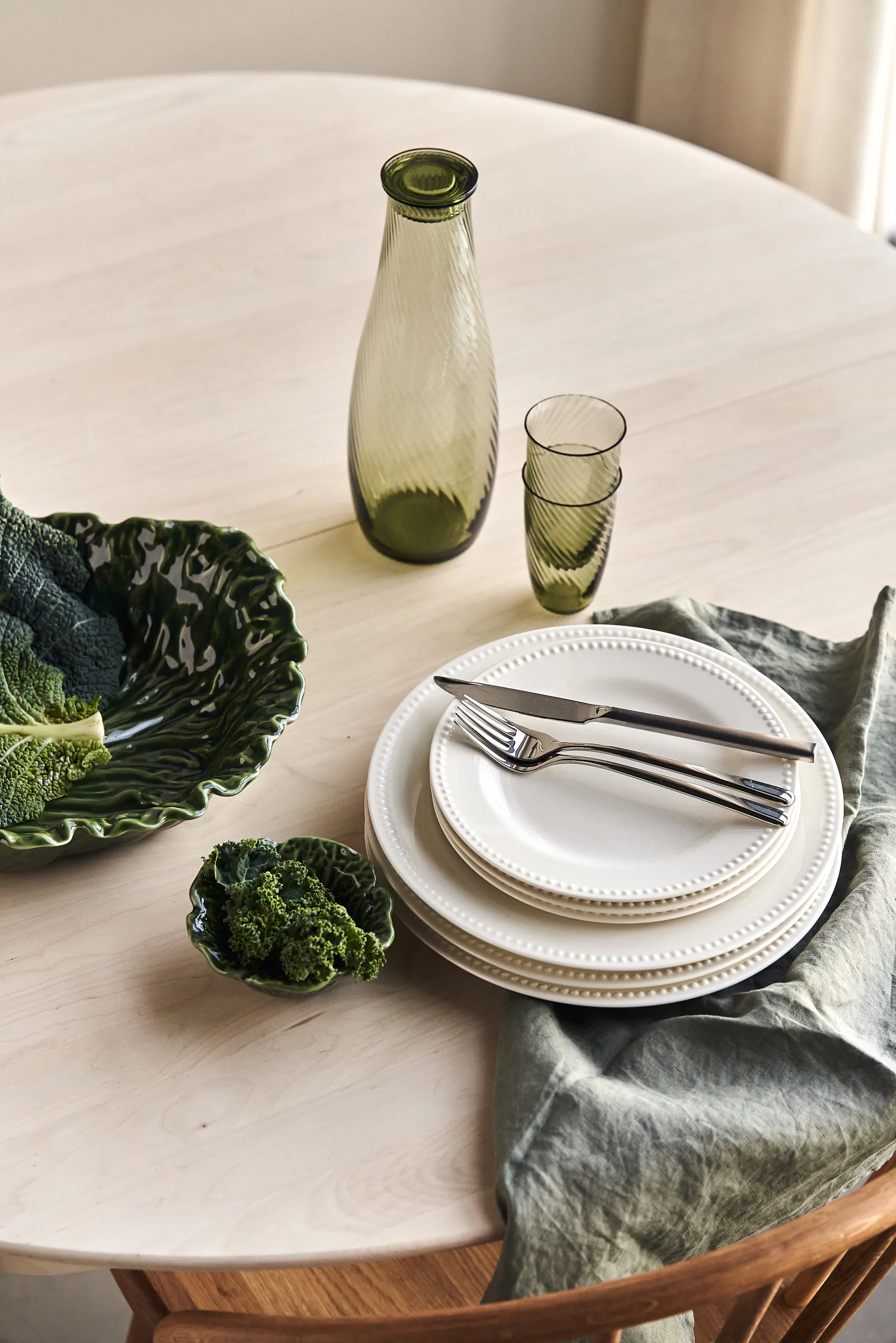Essence & Dots middagsstartsett 32 deler - Kremhvit,  Iittala