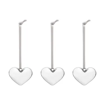 Iittala glasshjerte - Speil, 5 cm, 3-pakning - Iittala