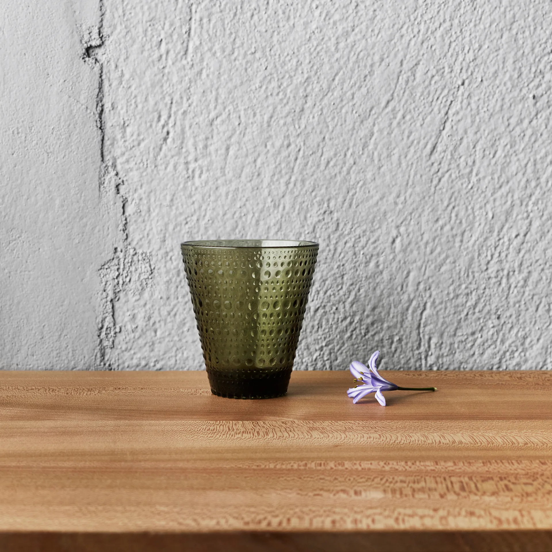 Kastehelmi glass 30 cl 2-stk, mosegrønn Iittala