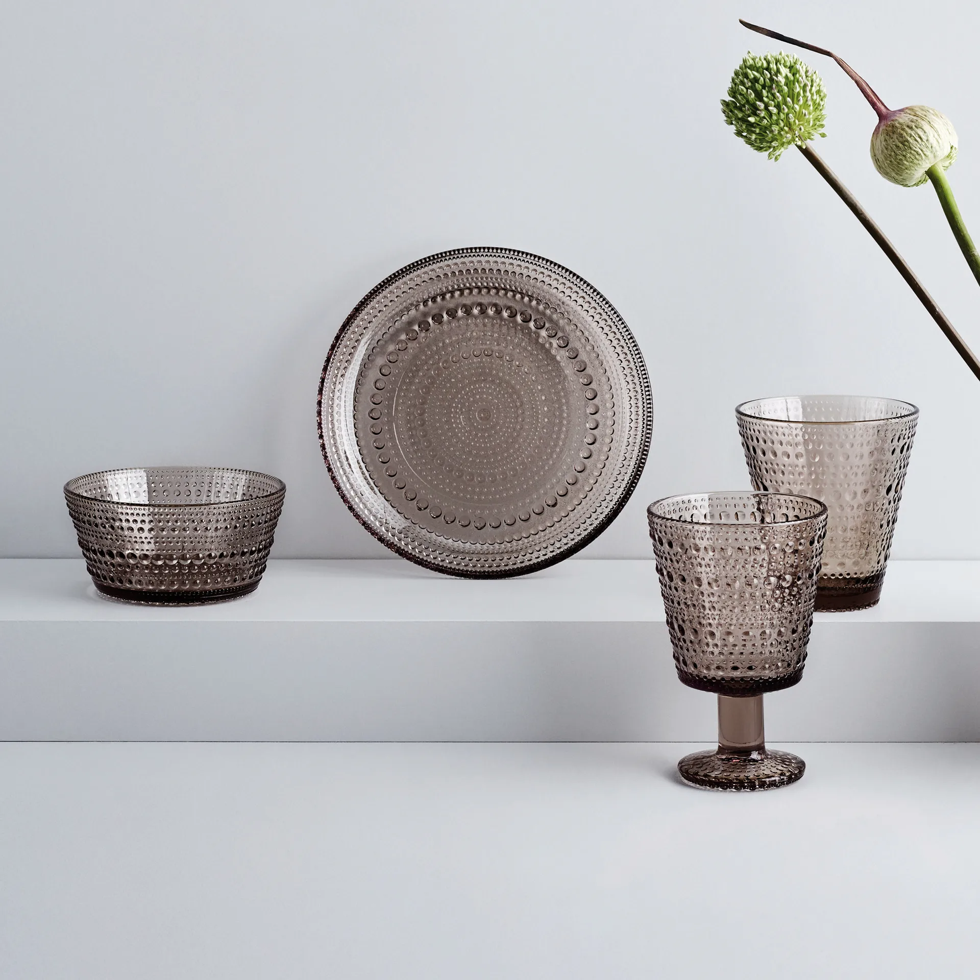 Kastehelmi skål, Lin Iittala