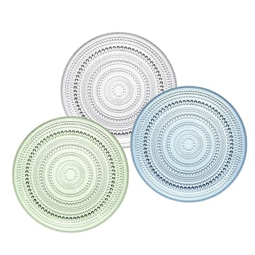 Kastehelmi tallerken liten - Ø24,8 cm - klar - Iittala