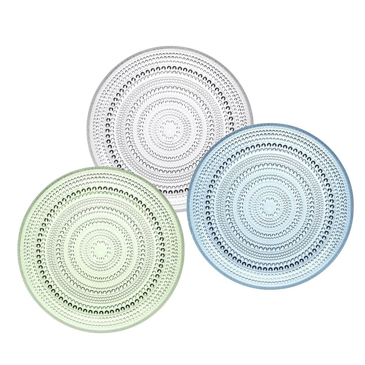 Kastehelmi tallerken liten - Ø24,8 cm, klar Iittala