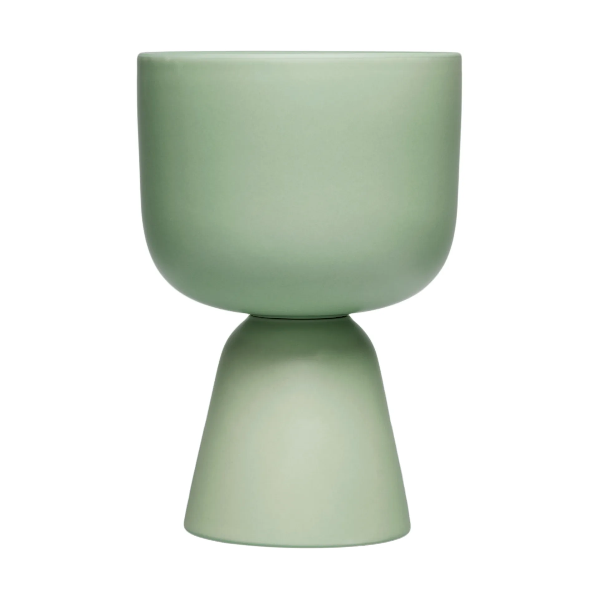 Nappula krukke, Matt mint, 23x15,5 cm Iittala