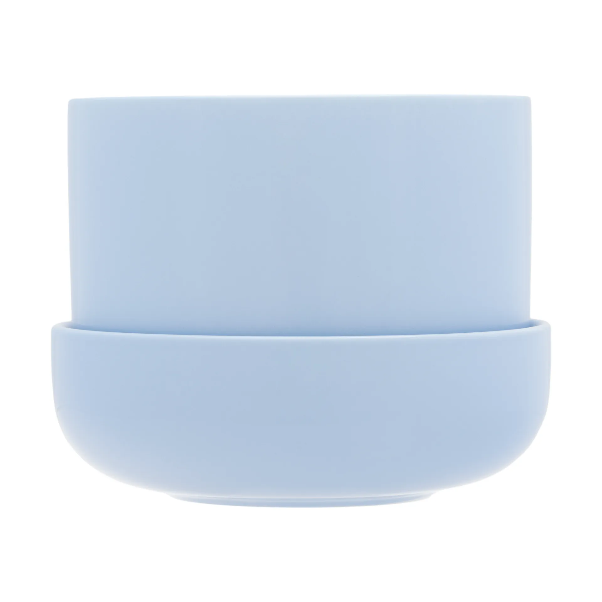 Nappula krukke med fat Ø17 cm h13 cm, Aqua Iittala