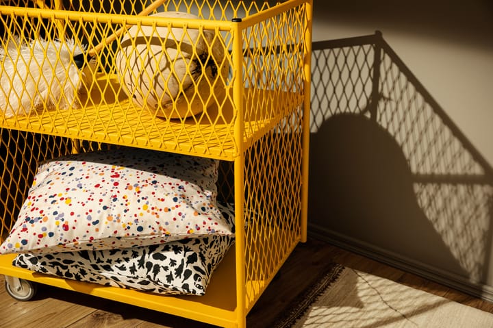 Oiva Toikka Cheetah sengesett 150 x 210 cm, Svart-hvit Iittala