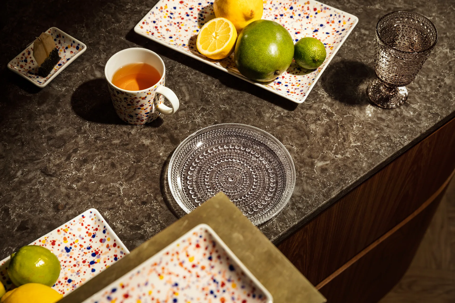 Oiva Toikka Helle A6 tallerken 10 x 15 cm, Ametyst Iittala