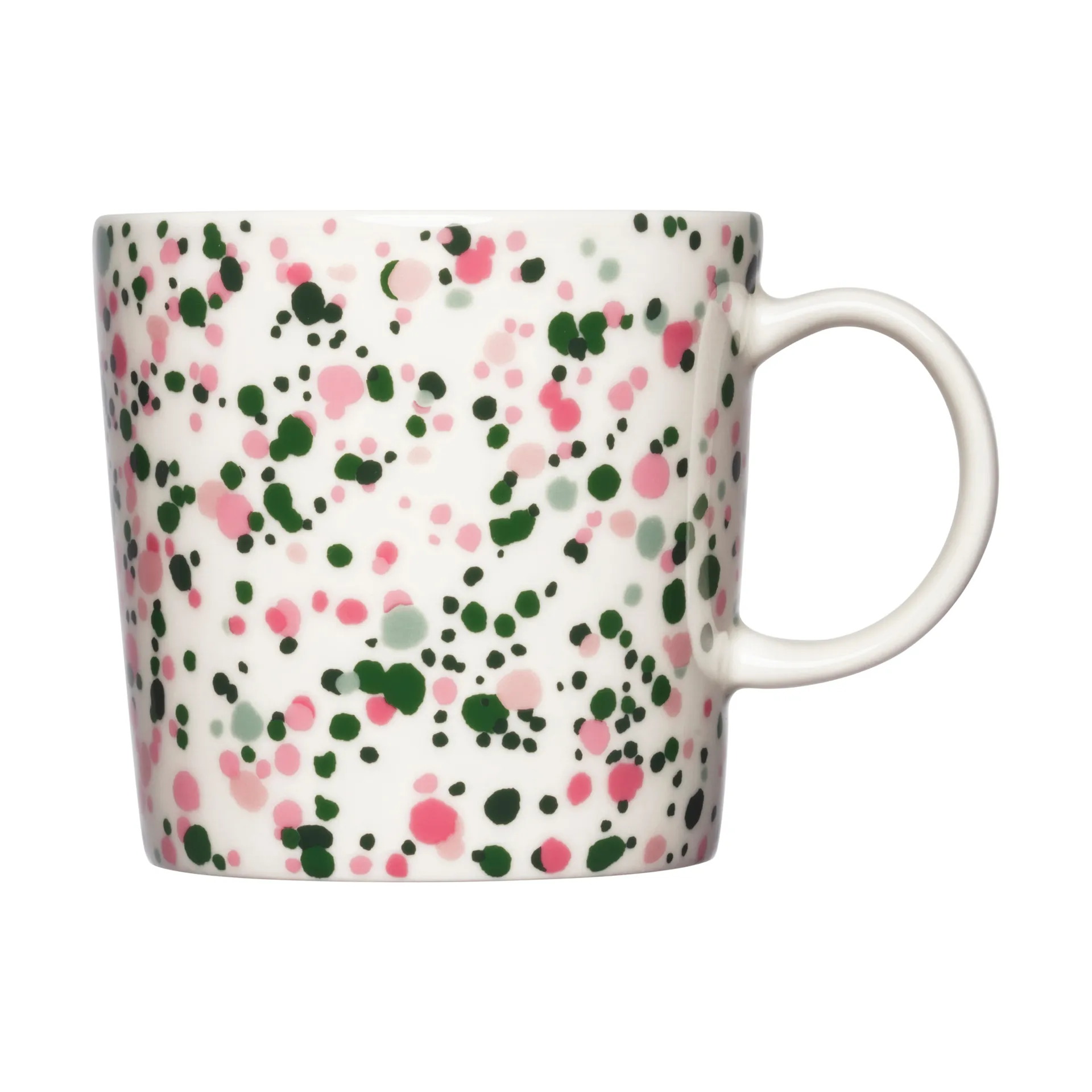 Oiva Toikka Helle kopp 30 cl, Rosa-grønn Iittala