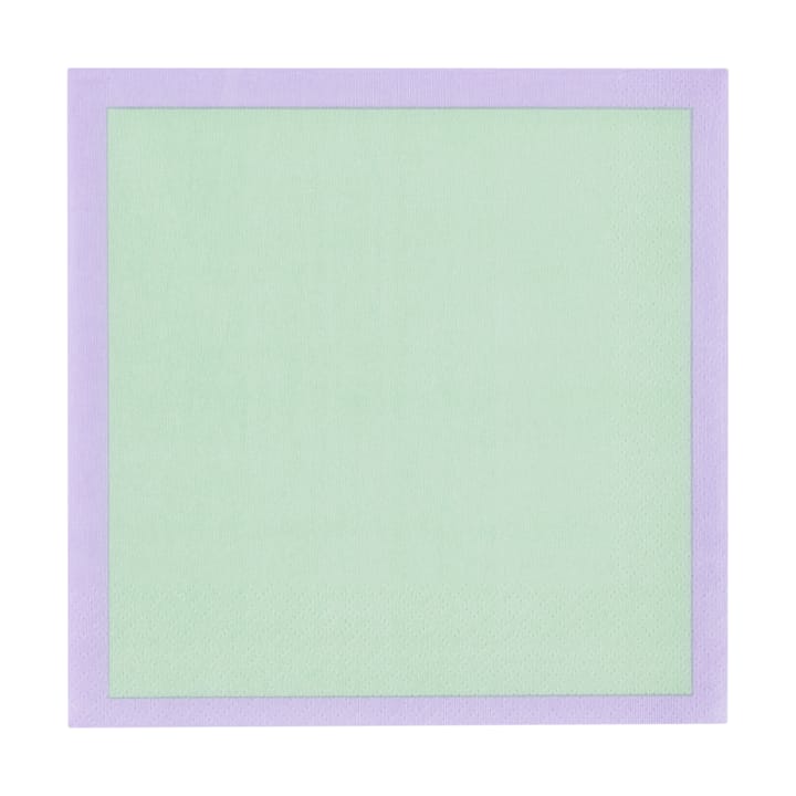Play papirservietter 33x33 cm 20-pk - Mint-lilla - Iittala