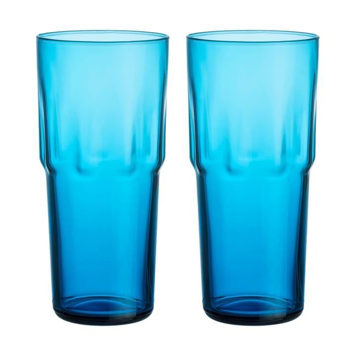 Solare drikkeglass høyt 39 cl 2-pakning - Elektrisk blå - Iittala